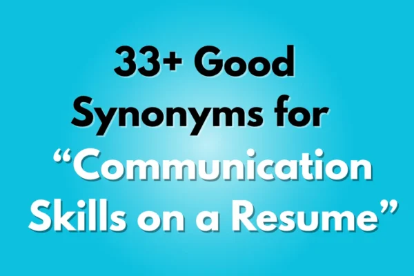 Communication Skills on a Resume