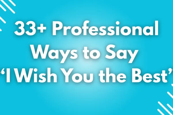 I Wish You the Best