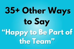 Happy to Be Part of the Team