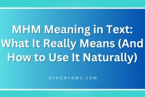 MHM Meaning in Text