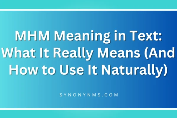 MHM Meaning in Text