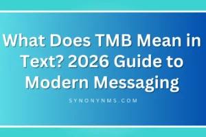 TMB Mean in Text