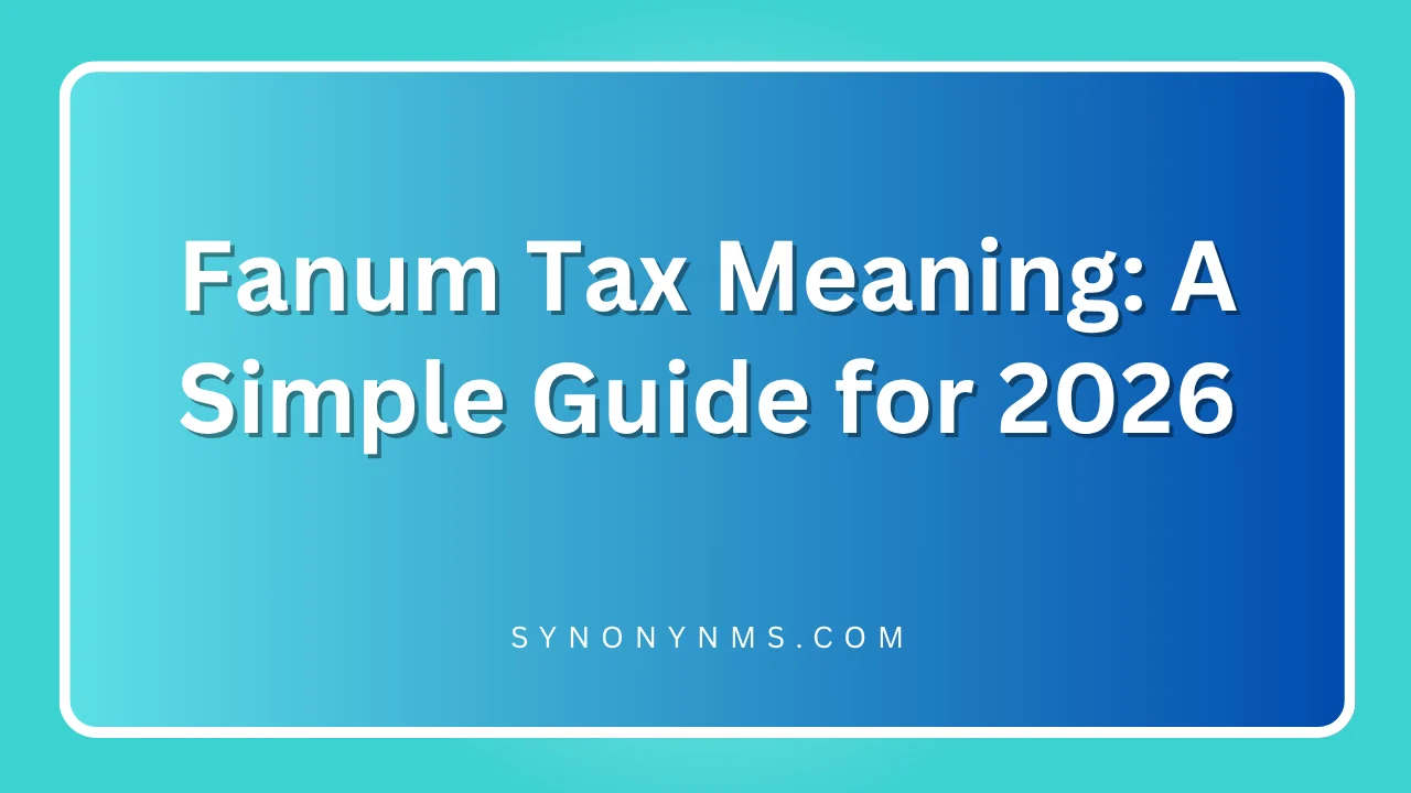 Fanum Tax Meaning
